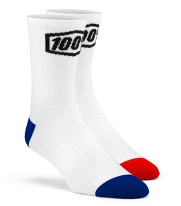 Ponožky TERRAIN 100% (biela)