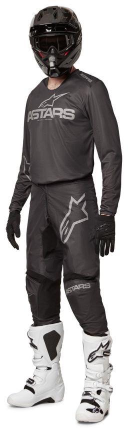 Nohavice FLUID GRAPHITE, ALPINESTARS (černá/tmavě šedá)