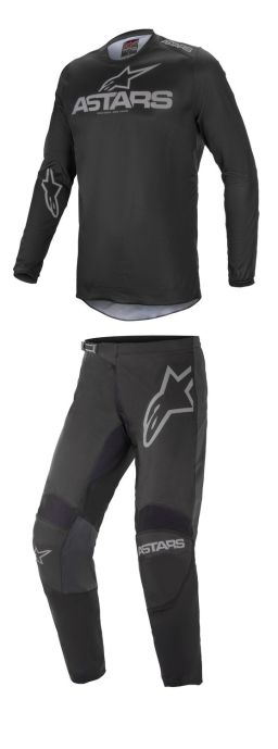 Nohavice FLUID GRAPHITE, ALPINESTARS (černá/tmavě šedá)