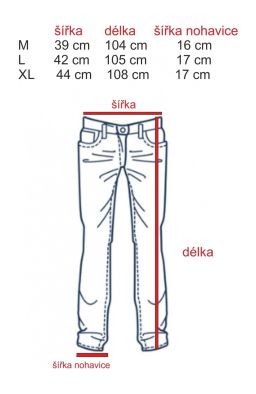 Nohavice, jeansy , SPRINGBASE 101 RIDERS (čierne)