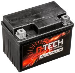 Batérie 12V, YTX4L/YTZ5S, 4Ah, 70A, bezúdržbová gél technológie, 113x70x85, A-TECH (aktivovaná ve výrobe)