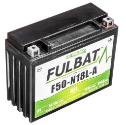 Batérie 12V, F50-N18L-A gél (12N18-3A) 21Ah, 350A, bezúdržbová gél technológie 205x87x162 FULBAT (aktivovaná ve výrobe)