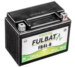 Batérie 12V, FB4L-B gél, 12V, 5Ah, 50A, bezúdržbová gél technológie 120x70x92 FULBAT (aktivovaná ve výrobe)