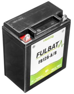 Batérie 12V, FB12A-A/B gél (12N12A-4A-1), 12V, 12Ah, 155A, bezúdržbová gél technológie 134x80x161 FULBAT (aktivovaná ve výrobe)