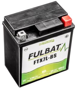 Batérie 12V, FTX7L-BS gél, 6Ah, 100A, bezúdržbová gél technológie 113x70x130 FULBAT (aktivovaná ve výrobe)