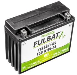 Batérie 12V, FTX24HL-BS / F50-N18L-A3 gél, 21Ah, 350A, bezúdržbová gél technológie 205x87x162 FULBAT (aktivovaná ve výrobe)