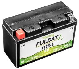 Batérie 12V, FT7B-4 gél, 12V, 6.5Ah, 110A, bezúdržbová gél technológie 150x65x93 FULBAT (aktivovaná ve výrobe)
