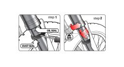 čistiace prípravok na simeringy predných vidlíc Seal Doctor (veľ. L 45 - 55 mm), Risk Racing
