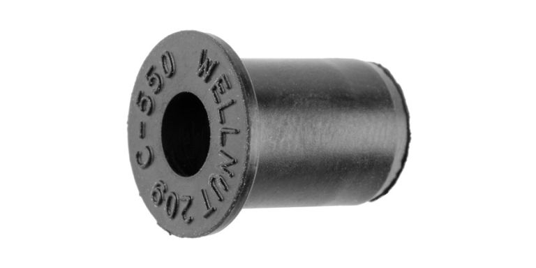 Gumová matica sa závitom M5 x 0,8 mm (sada 5 ks), Tourmax