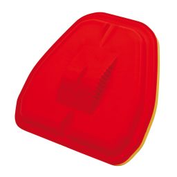Vrchný kryt vzduchového filtra Yamaha, RTECH (červeno-žltý)