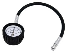 Moto pneumerač (tlakomer), RTECH (0-60 psi)