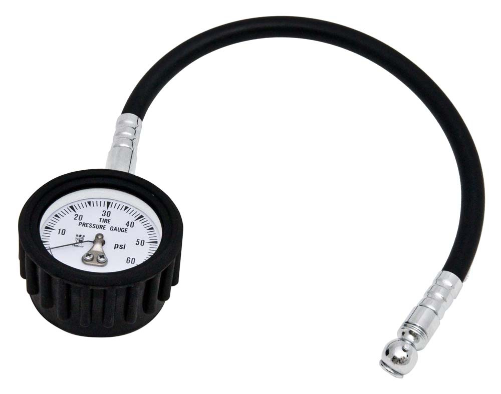 Moto pneumerač (tlakomer), RTECH (0-60 psi)