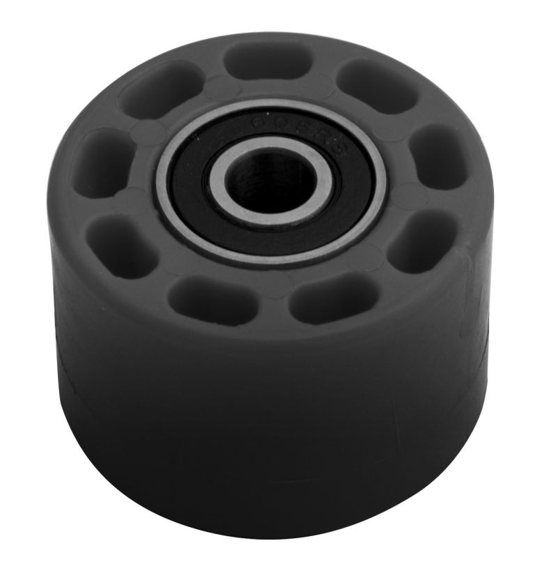 Kladka reťazu univerzálny, RTECH (čierna, vnútorný priemer 8 mm, vonkajší priemer 42 mm, šírka 28 mm)