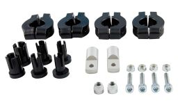 Montážne kit páčok FLX ALU / GLADIATOR ALU + EASY / RAPTOR / VERTIGO ALU, RTECH (plastový, fixné)