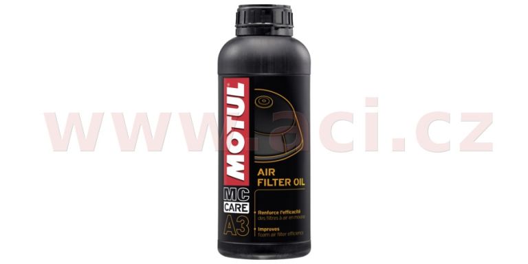 MOTUL olej pre údržbu vzduchových filtrov A3 AIR FILTER OIL, 1 l
