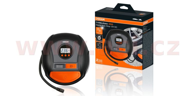 OSRAM digitální kompresor - TYREinflate 450