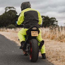 Nohavice RAIN SEAL, OXFORD (žlté fluo) 2023