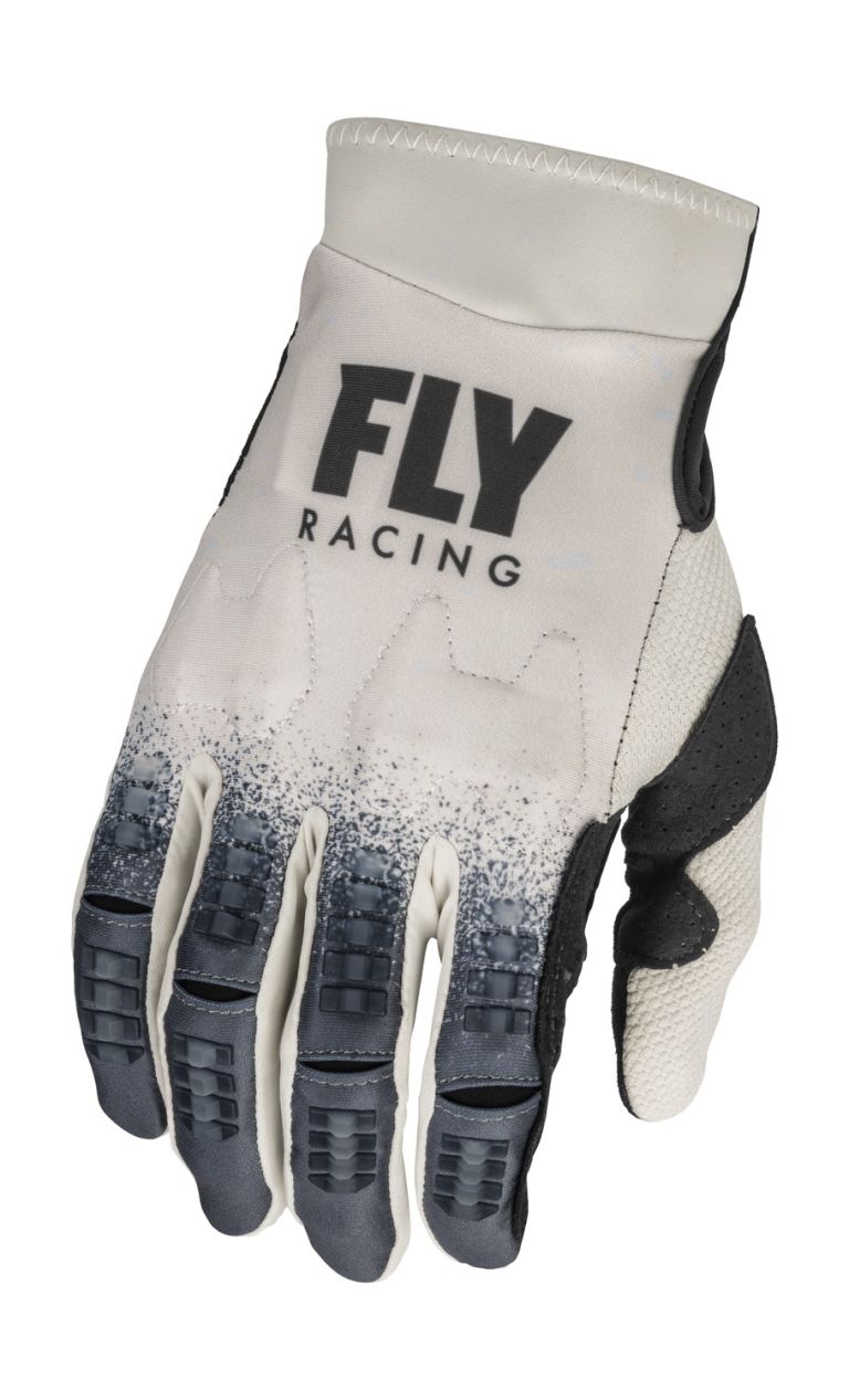 Rukavice EVOLUTION DST, FLY RACING - USA 2023 (ivory/šedá)