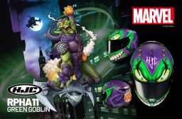 Prilba HJC RPHA 11 GREEN GOBLIN MARVEL MC48SF