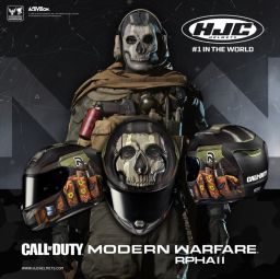 Prilba HJC RPHA 11 GHOST CALL OF DUTY MC34SF