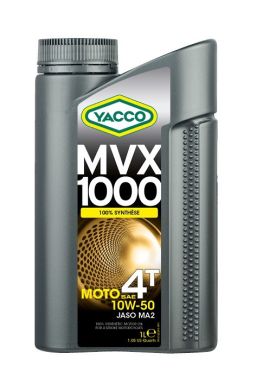 Motorový olej YACCO MVX 1000 4T 10W50, YACCO (4 l)