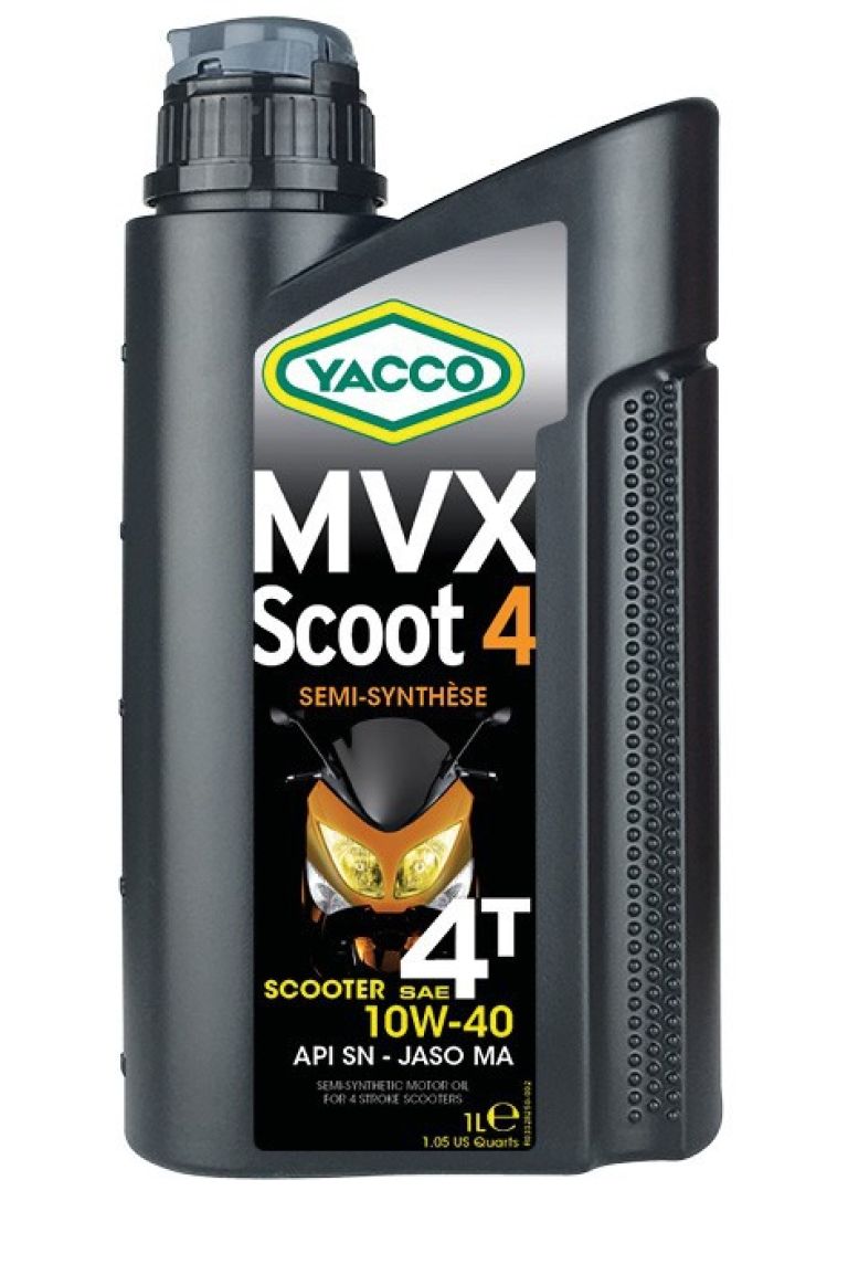 Motorový olej YACCO MVX SCOOT 4T 10W40, YACCO (1 l)