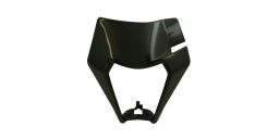 Predné maska enduro KTM, RTECH (čierna)