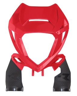 Predné maska enduro BETA vrátane krytov horného uloženie vidlíc, RTECH (červená, čierna)