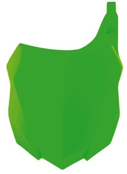 čelné číselná tabuľka Kawasaki, RTECH (neon zelená)