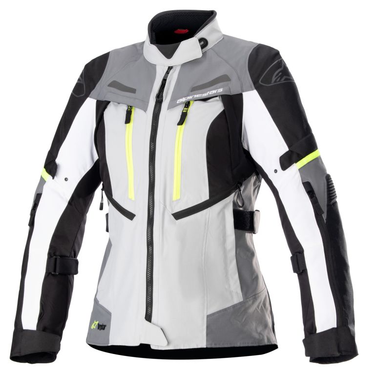 Bunda STELLA BOGOTA pre DRYSTAR, ALPINESTARS, dámska (šedá/tmavě šedá/černá/žlutá fluo) 2024